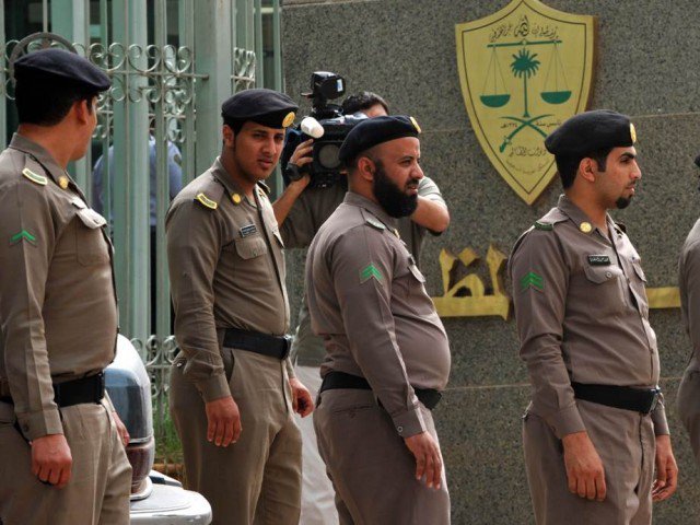 already saudi police have hauled away some of those workers harassed them and treated them like criminals the text of the complaint filed by the expats said photo afp