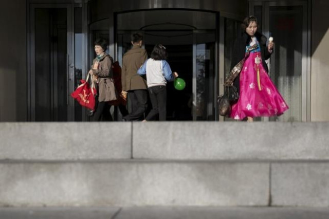 people visit the pothonggang department store in central pyongyang october 11 2015 photo reuters people visit the pothonggang department store in central pyongyang october 11 2015 photo reuters