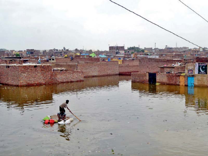 hyderabad received a downpour of 112 millimetres on august 6 and 52 millimetres on august 7 photo inp