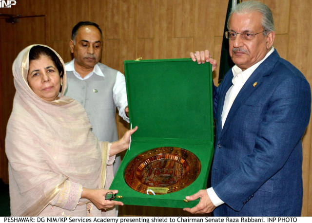 to a question about fata reforms the senate chairperson said the decision regarding the issues of fata should be made by people of tribal areas photo inp to a question about fata reforms the senate chairperson said the decision regarding the issues of fata should be made by people of tribal areas photo inp