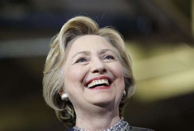 u s democratic presidential candidate hillary clinton smiles as she speaks during a campaign rally in central falls photo reuters