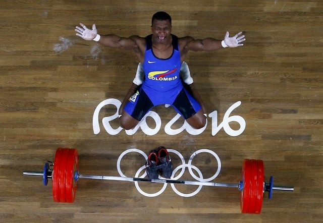 oscar figueroa reacts after winning the gold medal photo reuters oscar figueroa reacts after winning the gold medal photo reuters