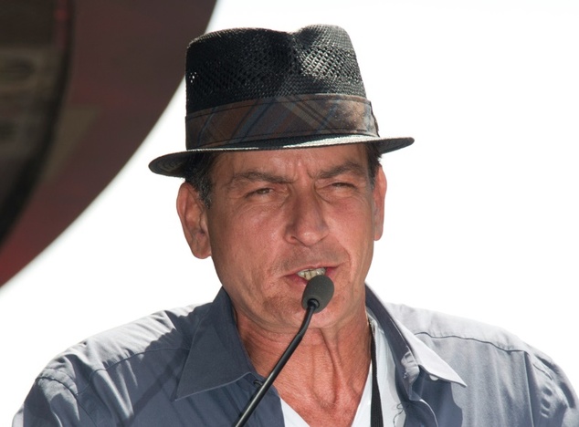 actor charlie sheen revealed in an interview aired on national television last november that he is hiv positive photo afp