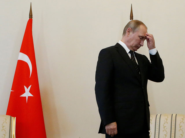 russian president vladimir putin attends a meeting with turkish president tayyip erdogan in st petersburg russia august 9 2016 photo reuters