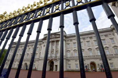 man held after climbing buckingham palace fence