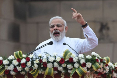narendra modi calls for end to kashmir violence