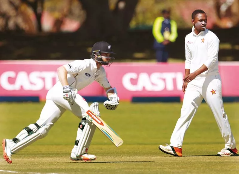 williamson s 53 not out gave him another record as he became just the fourth player to score fifty or more in his first three test innings as captain photo afp williamson s 53 not out gave him another record as he became just the fourth player to score fifty or more in his first three test innings as captain photo afp
