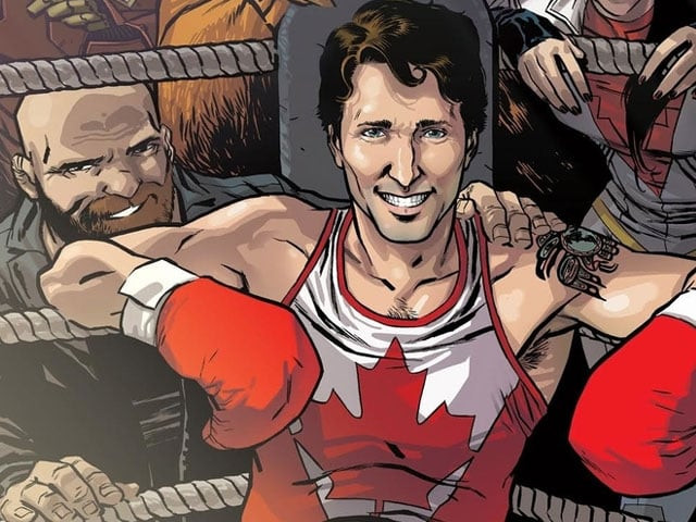 the pm 039 s late father pierre trudeau graced the cover of uncanny x men in 1979 cover