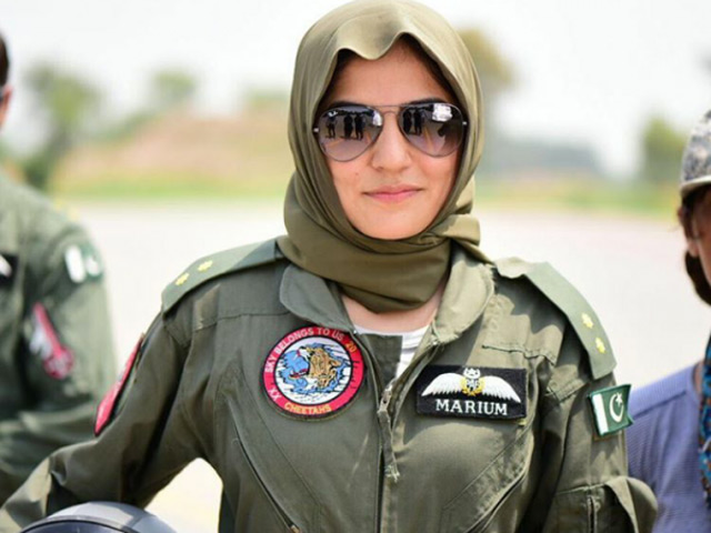 the upcoming film is to honor marium mukhtar the first woman fighter pilot in pakistan photo twitter