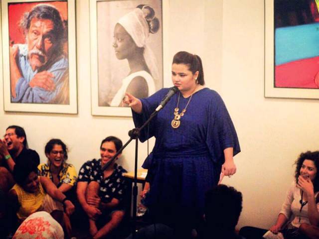 ladies took the podium at t2f making audience laugh uncontrollably at things that are otherwise censored photo credits hadi khatri