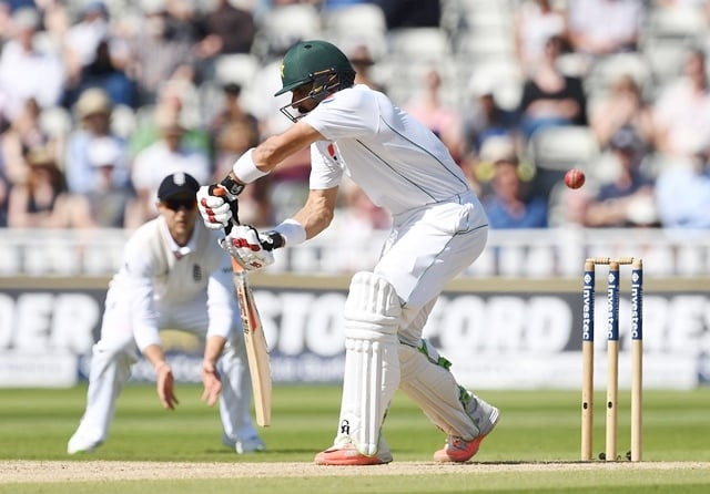 misbahul haq edges one to the slips photo afp misbahul haq edges one to the slips photo afp