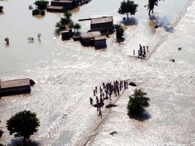 chitral floods photo file