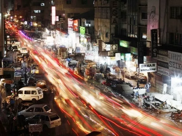 a view is seen of a busy street in karachi photo reuters a view is seen of a busy street in karachi photo reuters