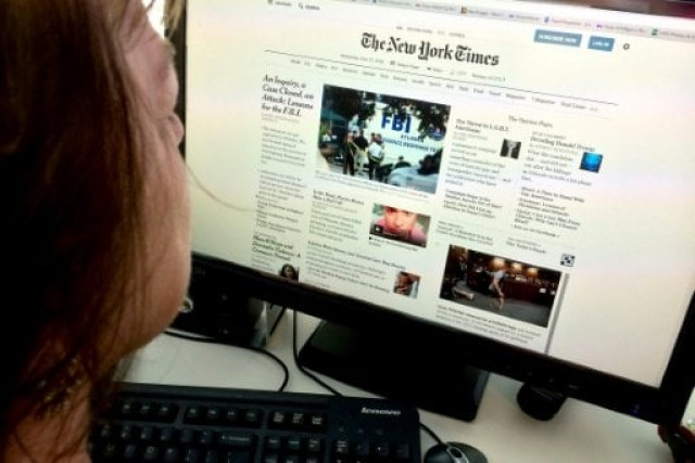 the new york times wall street journal and financial times have been relatively successful with paywalls because of their unique content photo afp the new york times wall street journal and financial times have been relatively successful with paywalls because of their unique content photo afp