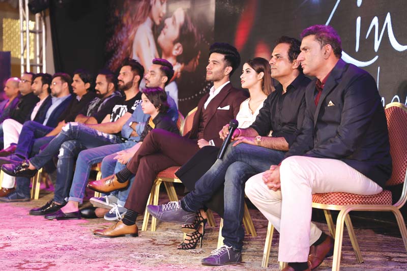 the music for zkhh was launched in the presence of singers cast and crew photos file