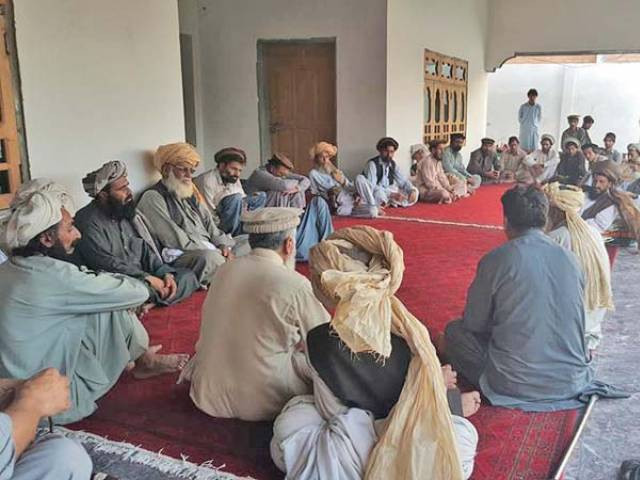 jirga members taken into custody fir registered against incident photo express jirga members taken into custody fir registered against incident photo express