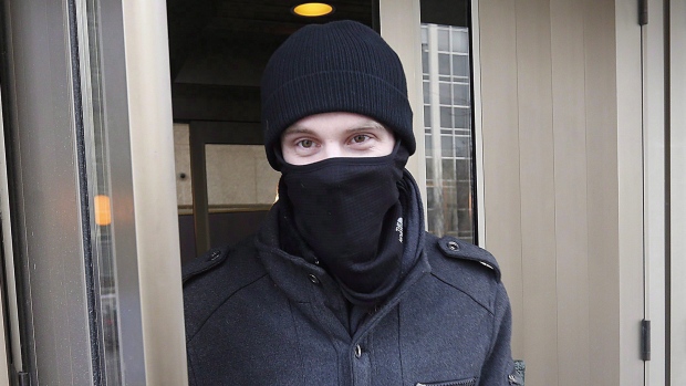 aaron driver seen leaving court in winnipeg in february was killed in a confrontation with police in the southern ontario town of strathroy photo twitter cbcalerts