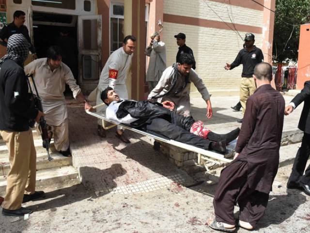 at least 70 people nearly half of them lawyers were killed and more than a hundred wounded in a suicide attack targeting mourners gathered at a state run hospital on august 8 morning photo afp