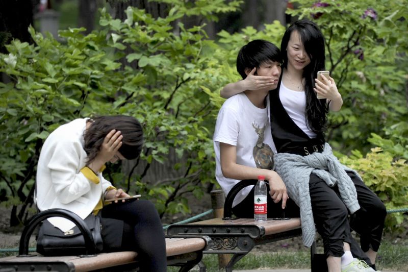 china had 1 3 billion mobile users by the end of 2015 and nearly 30 percent of them    a swathe of humanity larger than the whole population of the united states    were connected to the 4g network photo afp