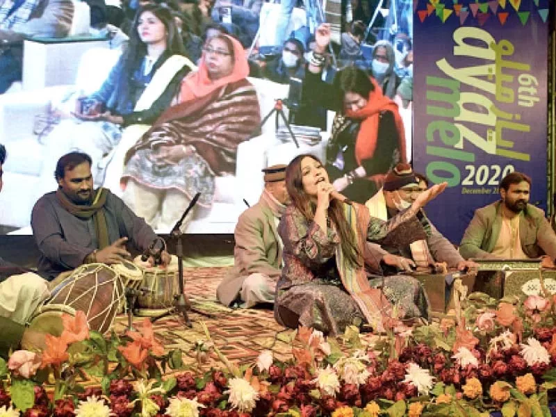 folk singer reshma parveen enthralled the audience with her songs on both nights of the sixth edition of the ayaz melo pho to app folk singer reshma parveen enthralled the audience with her songs on both nights of the sixth edition of the ayaz melo pho to app