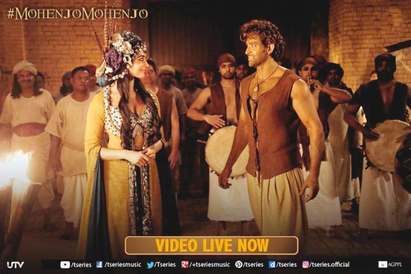 mohenjo daro stars hrithik roshan and pooja hegde in lead roles photo file