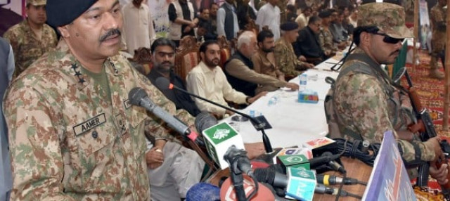 commander southern command lt gen aamer riaz photo file commander southern command lt gen aamer riaz photo file