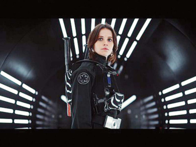 felicity jones plays jyn erso who has notched up a string of convictions for forgery assault and theft photo file felicity jones plays jyn erso who has notched up a string of convictions for forgery assault and theft photo file