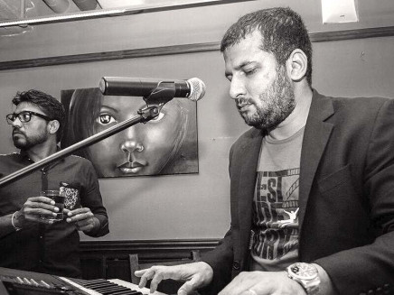 ilyas teaches music at various schools in singapore photo file