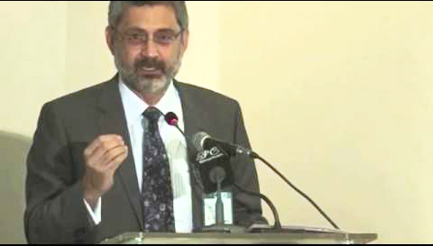 youtube screengrab of justice qazi faiz isa