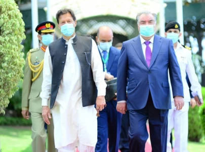 tajik president reaches pakistan on two day visit