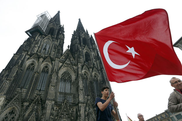 politicians have raised fears of divided loyalties among germany 039 s roughly three million strong turkish population photo file