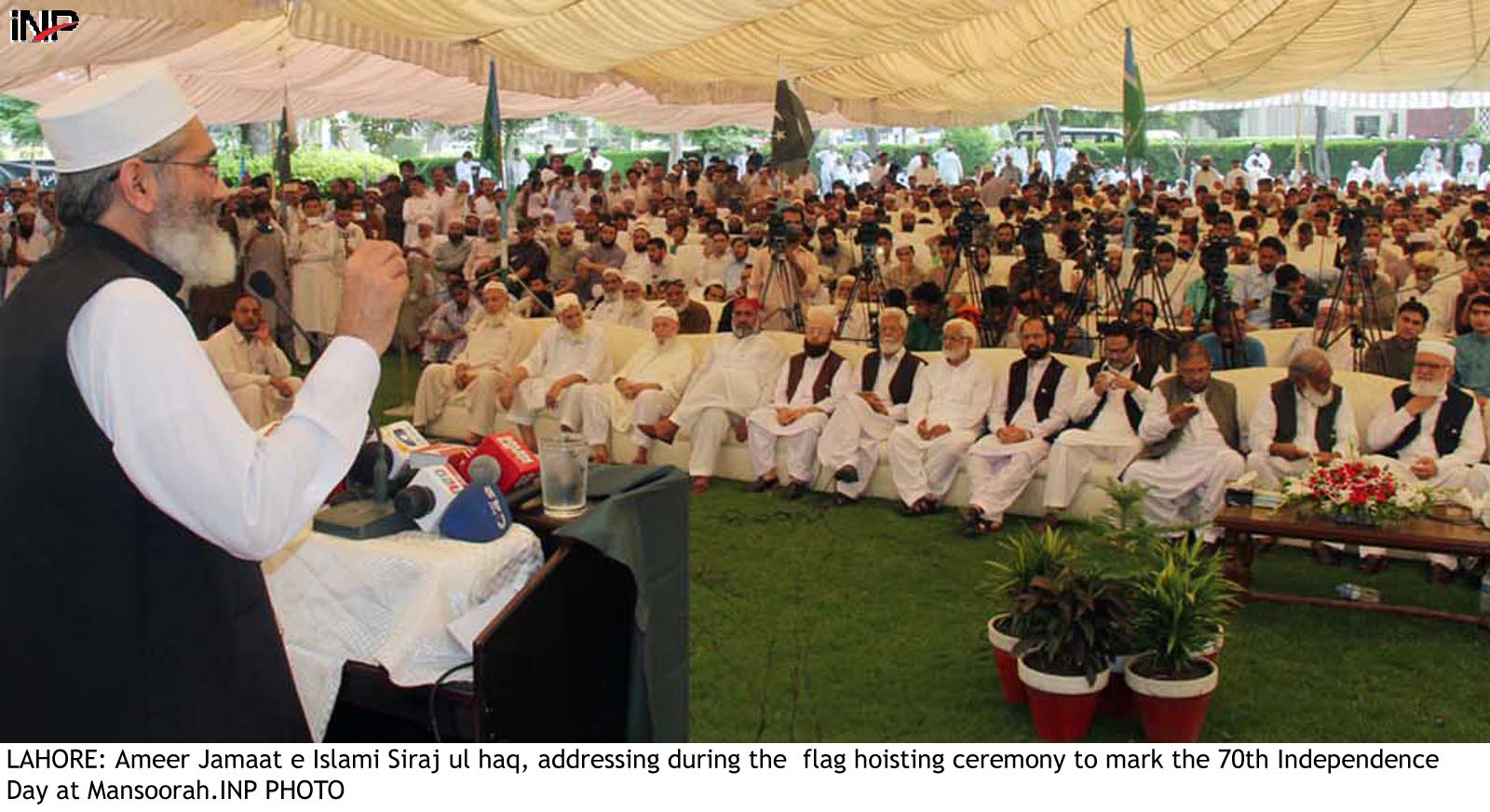 flag hoisting siraj says basic necessities should be available to all