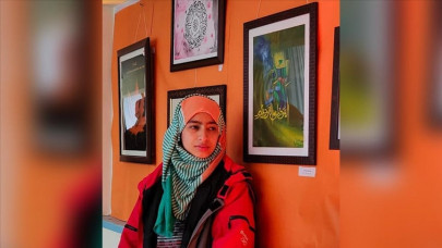 young kashmiri artists seek to reinvent calligraphy
