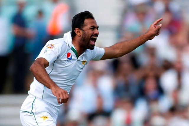 pakistan 039 s wahab riaz celebrates the wicket of england 039 s jonny bairstow in the fourth test at the oval on august 14 2016 photo reuters pakistan 039 s wahab riaz celebrates the wicket of england 039 s jonny bairstow in the fourth test at the oval on august 14 2016 photo reuters