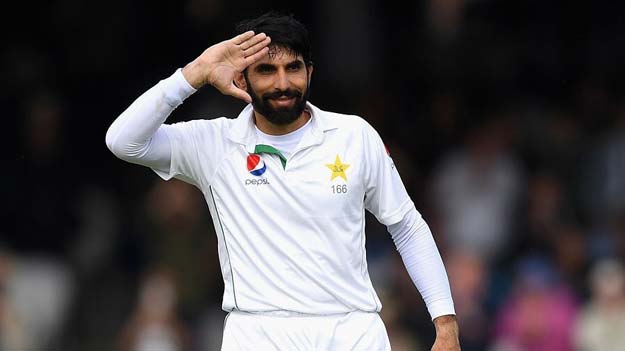 pakistan skipper misbahul haq photo reuters