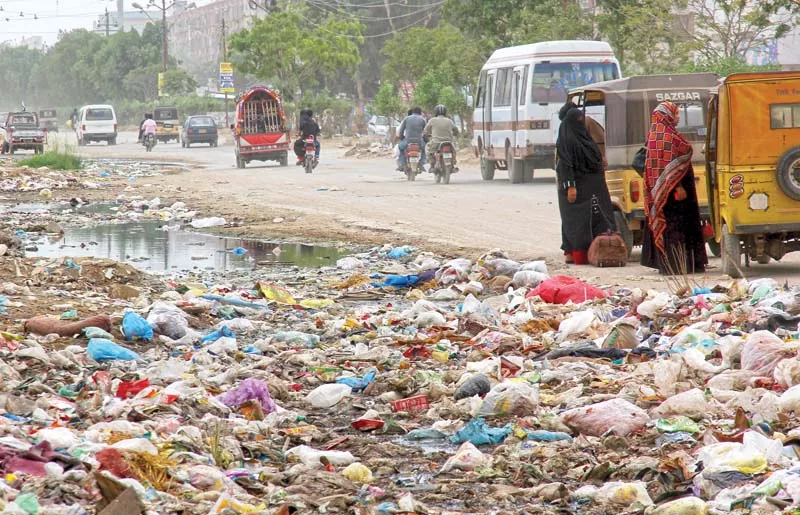 apart from the daily traffic of students of six universities and residents of malir saadi town and gulistan e jauhar overflowing gutters and leakage of waterlines leads to severe gridlocks every day photo athar khan express apart from the daily traffic of students of six universities and residents of malir saadi town and gulistan e jauhar overflowing gutters and leakage of waterlines leads to severe gridlocks every day photo athar khan express