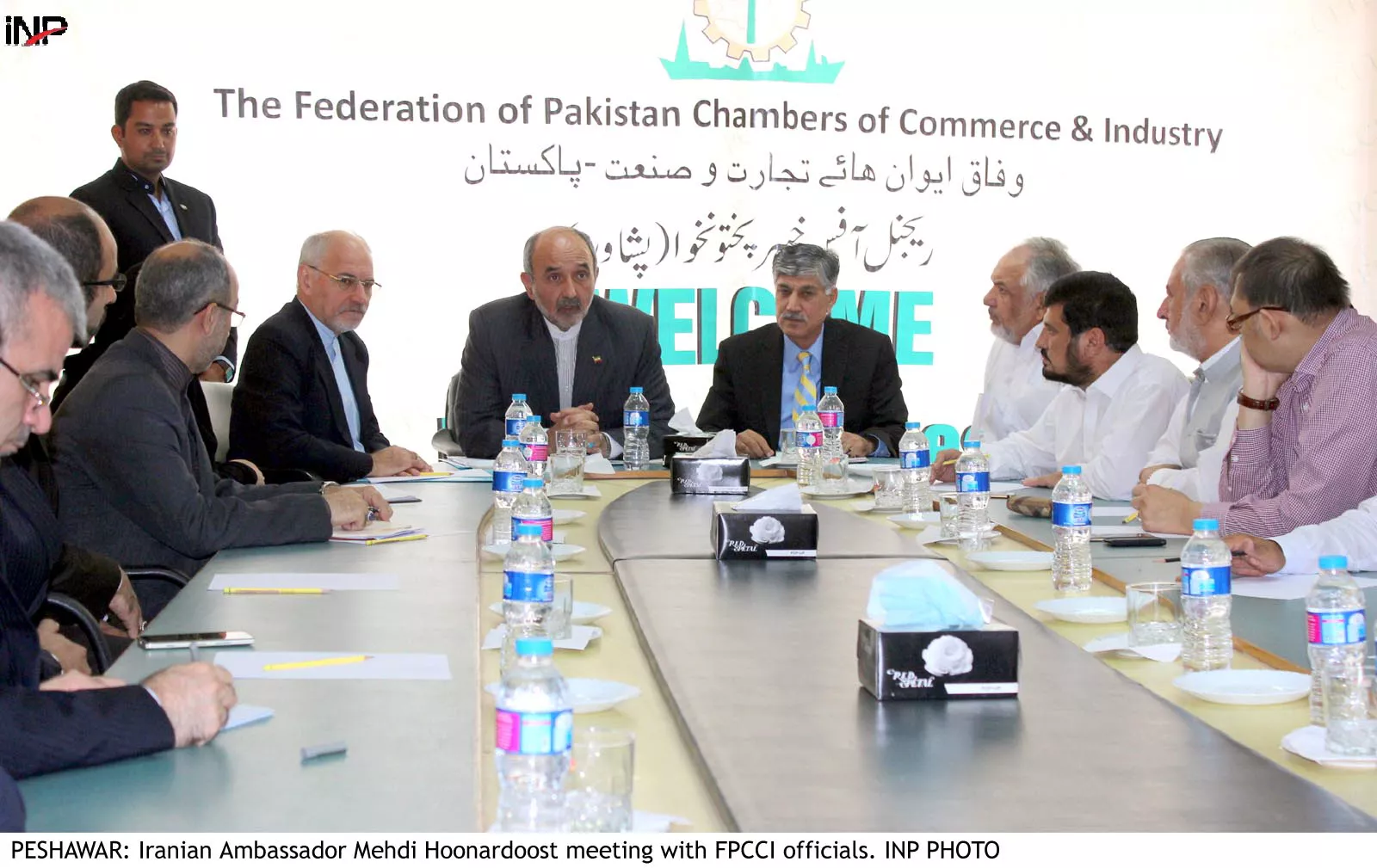 on the occasion honardoost said both the countries must make a join effort to boost trade photo inp on the occasion honardoost said both the countries must make a join effort to boost trade photo inp