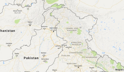 google maps shows azad kashmir as indian territory in latest gaffe google maps shows azad kashmir as indian territory in latest gaffe
