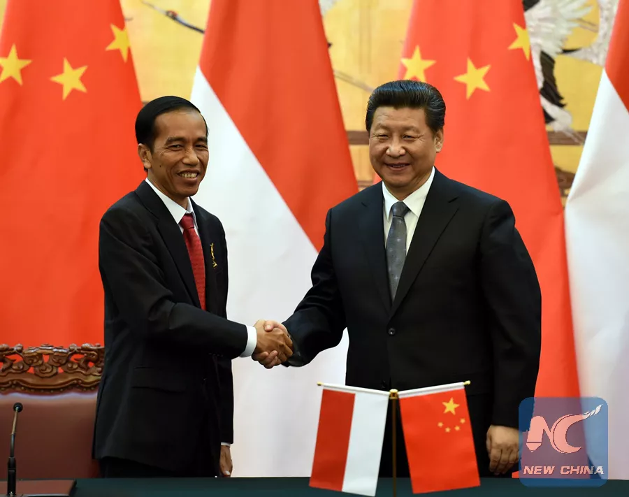 indonesia 039 s president joko widodo with chinese president xi jinping photo xinhua indonesia 039 s president joko widodo with chinese president xi jinping photo xinhua