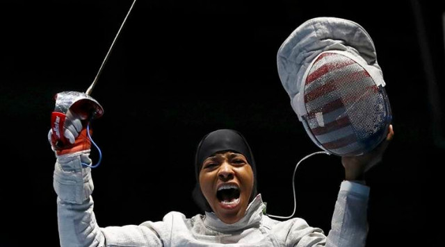 ibtihaj muhammad became the first athlete to compete at the olympics while wearing a hijab photo reuters ibtihaj muhammad became the first athlete to compete at the olympics while wearing a hijab photo reuters