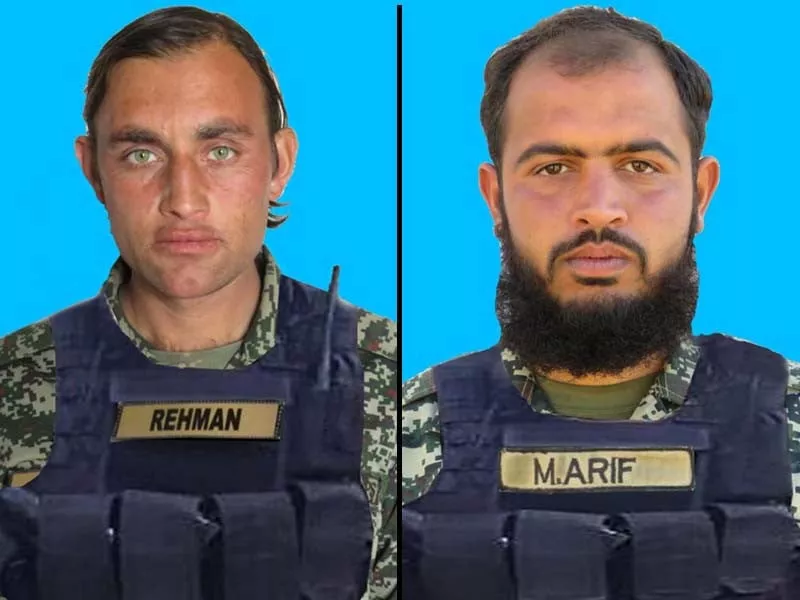 naik rehman age 27 years resident of chitral and lance naik arif age 22 years resident of tank embraced shahadat photo ispr naik rehman age 27 years resident of chitral and lance naik arif age 22 years resident of tank embraced shahadat photo ispr