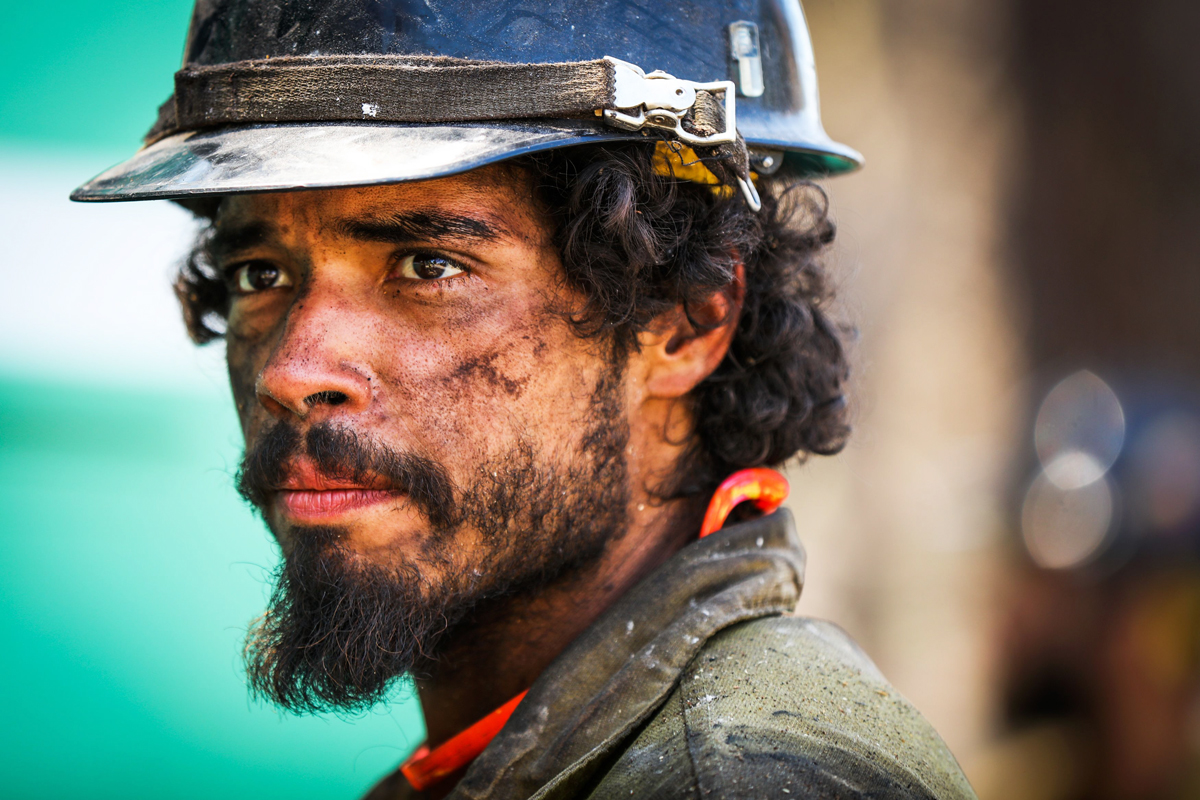 a firefighter with the elk mountain hotshots listens to instructions before cutting down burned trees that were destroyed in the clayton fire in lower lake california august 16 2016 photo afp