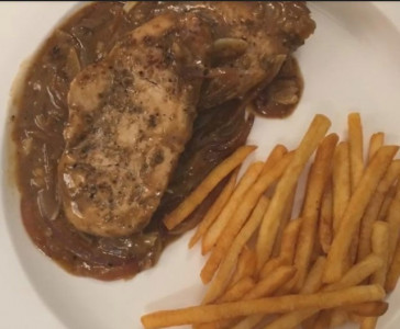 chicken pepper steak