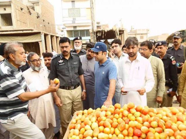 dco nadir chattha tells officials not to return seized material to the owners photo file