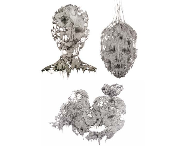 artist saud baloch s work under the dust a series of sculptures and drawings made with archival ink and fibreglass photos courtesy sanat gallery artist saud baloch s work under the dust a series of sculptures and drawings made with archival ink and fibreglass photos courtesy sanat gallery