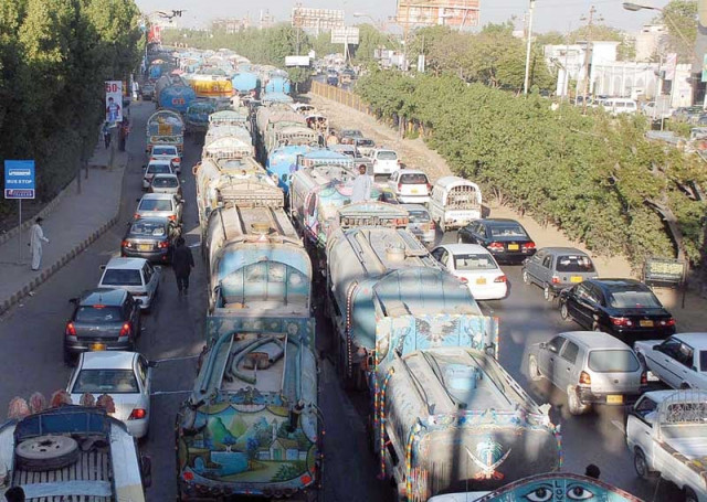 the court had ordered the construction of an oil tanker terminal to ease the burden of illegally parked tankers in residential areas photo file the court had ordered the construction of an oil tanker terminal to ease the burden of illegally parked tankers in residential areas photo file