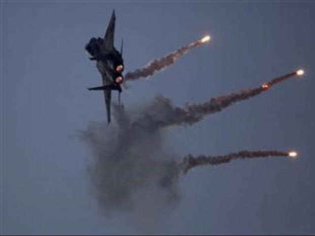 air strikes were carried out to target terrorists hideouts along with synchronised ground operation in khyber agency photo afp