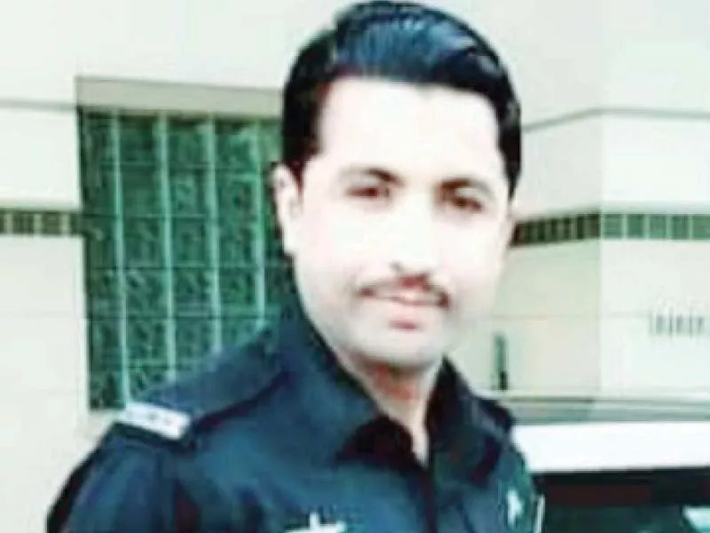 last rites of the slain policeman masqsood were offered at mardan police lines on thursday photos express last rites of the slain policeman masqsood were offered at mardan police lines on thursday photos express