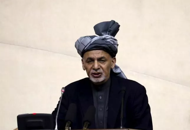 afghanistan s president ashraf ghani speaks during his visit at the joint national assembly gathering in kabul afghanistan april 25 2016 photo reuters