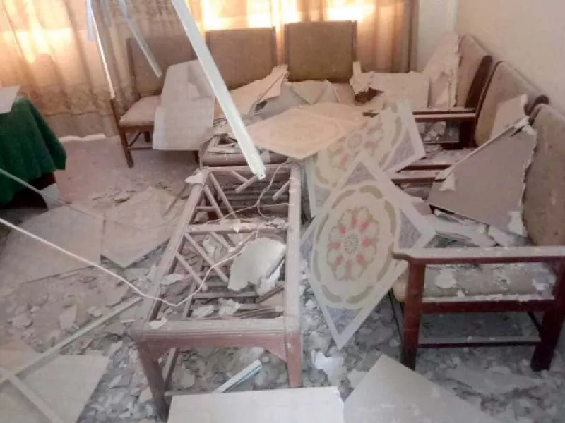 school buildings were badly damaged in torrential rains across balochistan photos express school buildings were badly damaged in torrential rains across balochistan photos express